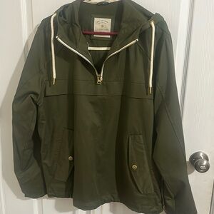 Zara men’s jacket (olive green) size XL runs small/slim
